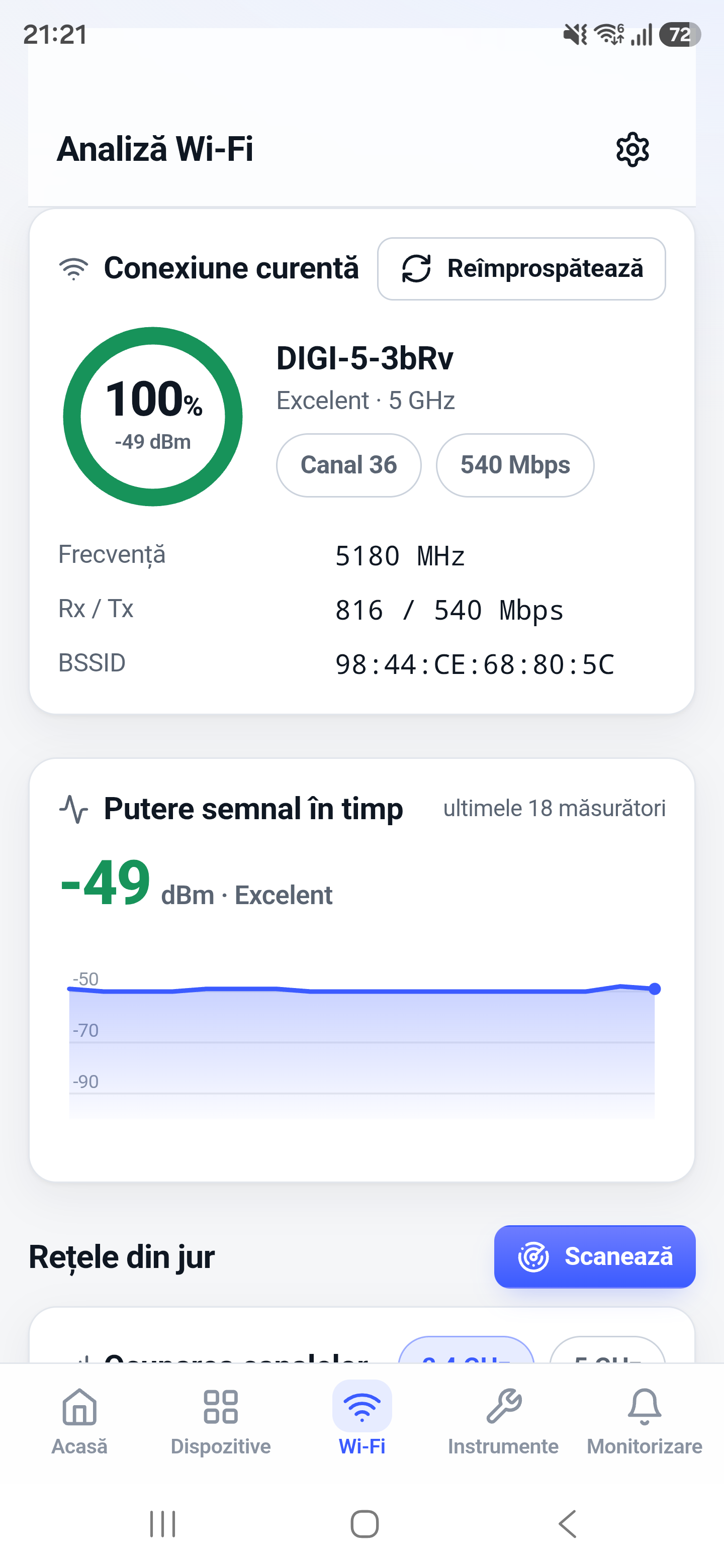 Il tuo toolkit di rete. Una sola app. screen in Network Toolkit for Android