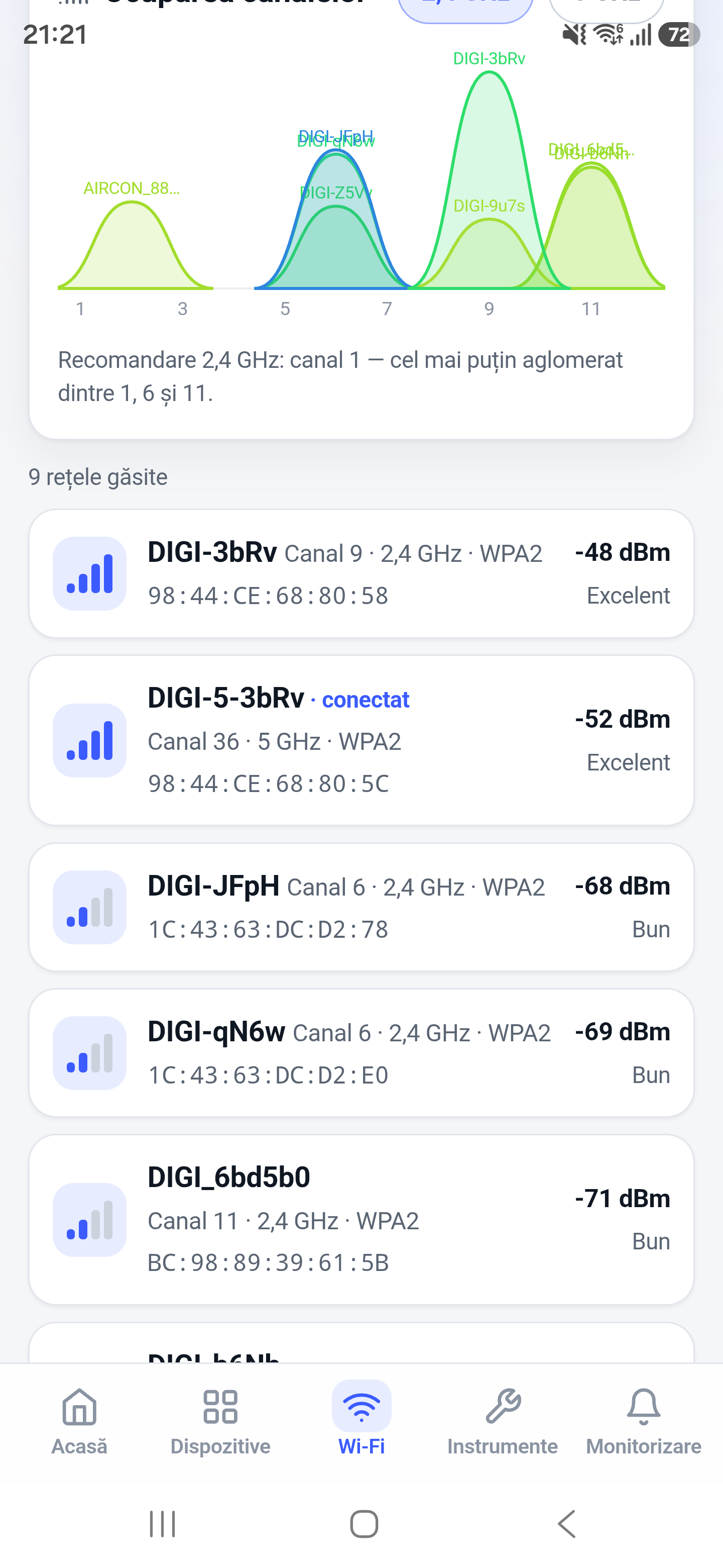 Il tuo toolkit di rete. Una sola app. screen in Network Toolkit for Android